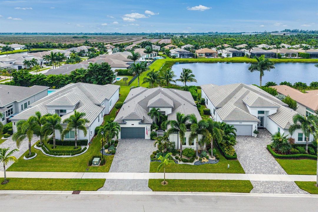 Aerial View of House