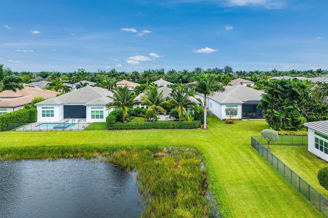 Aerial View of House