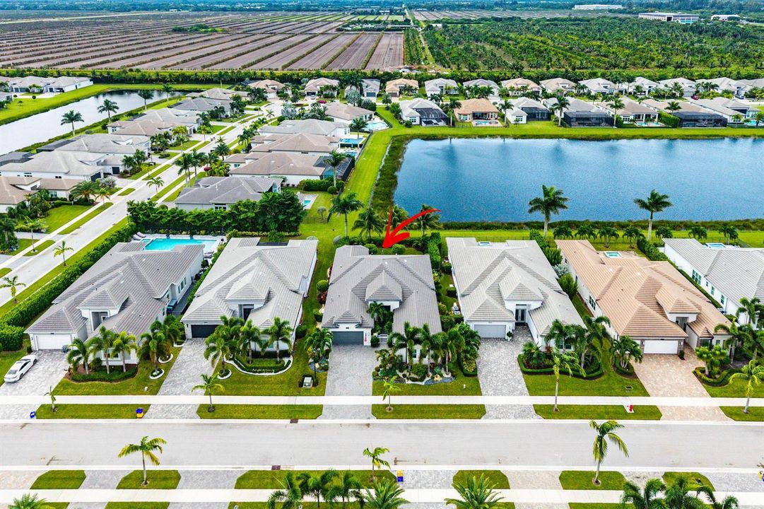 Aerial View of House