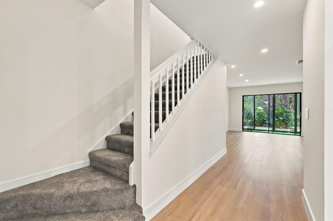 Upstairs access