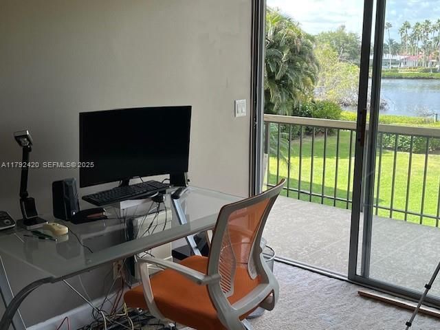 Work from Home Office with water views
