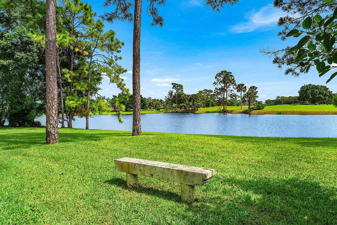 Backing Lake and Golf Course