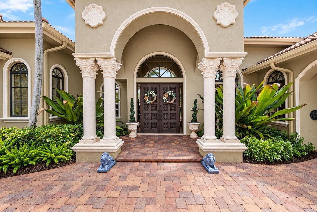 Double Door w/ Exceptional Detail