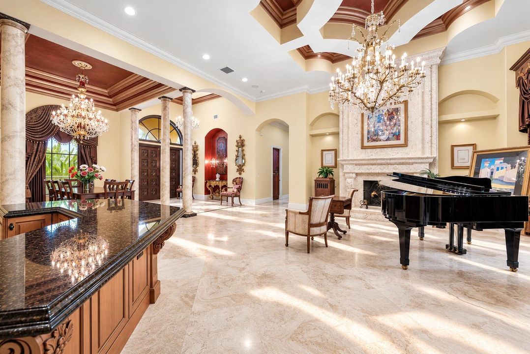 Beautiful Flow Throughout Living Areas