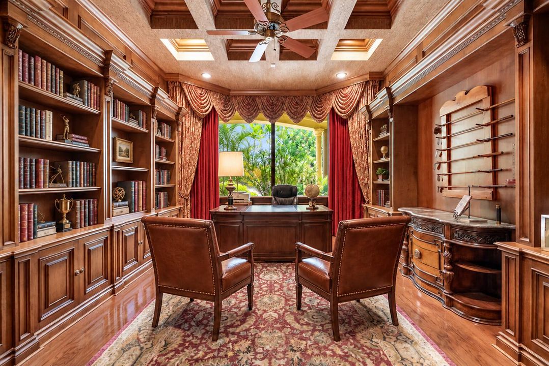 Custom Woodwork Formal Office
