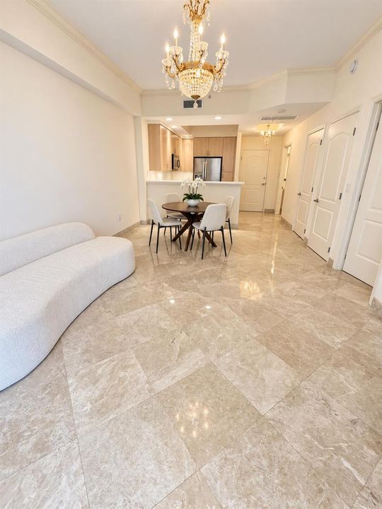 All Marble Flooring Throughout