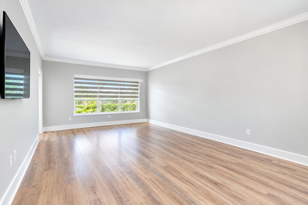 Bright Empty Modern Living Room
