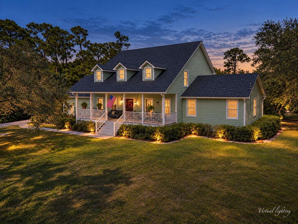 Twilight Glow at the Seafoam Cottage