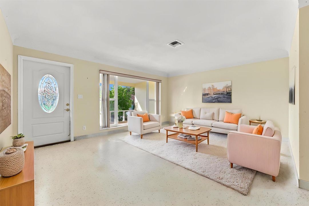 Living Room - Virtually Staged