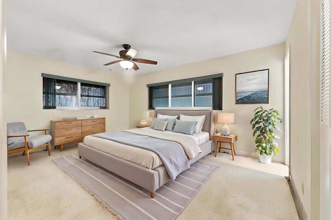 Primary Bedroom - Virtually Staged