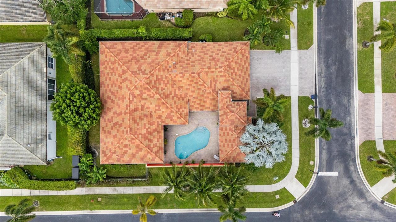 Aerial Overhead-New Roof