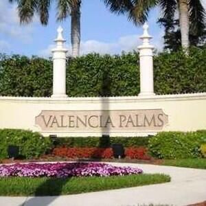 Valencia Palms entrance