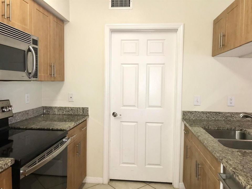 entrance to laundry/ storgae room