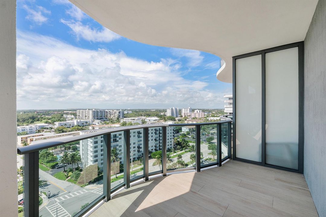 Private Balcony with Skyline Views