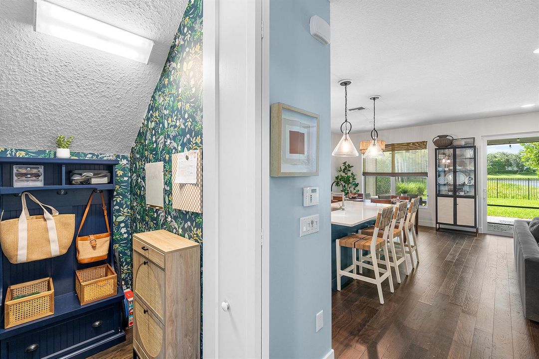 Entryway Storage and Mudroom