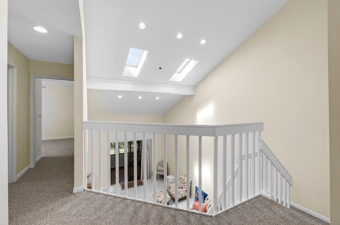 upstairs landing