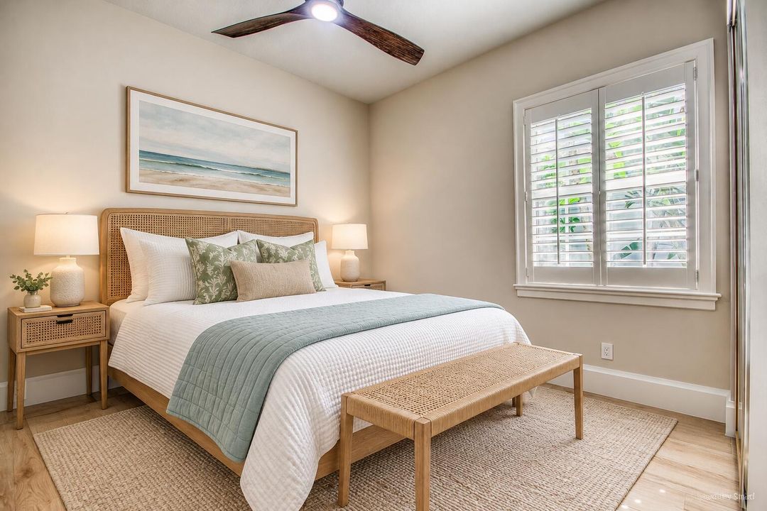 Modern Coastal Guest Bedroom Retreat