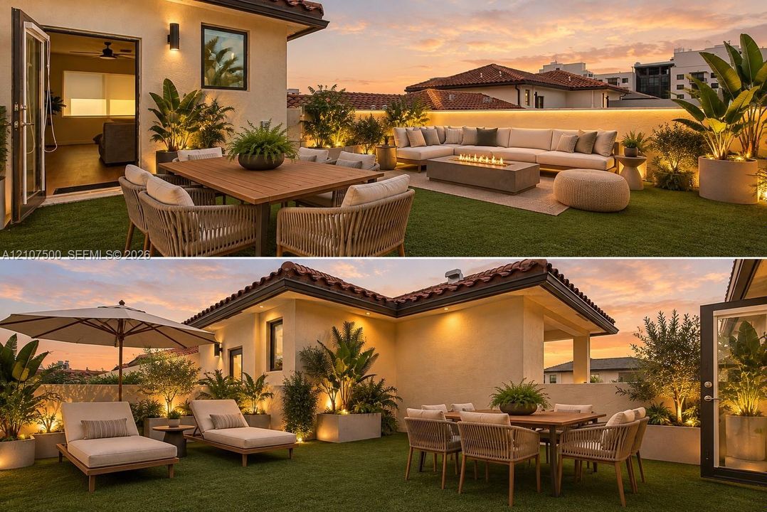 Rooftop terrace