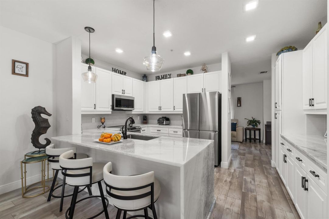 Town House Kitchen View-hallway