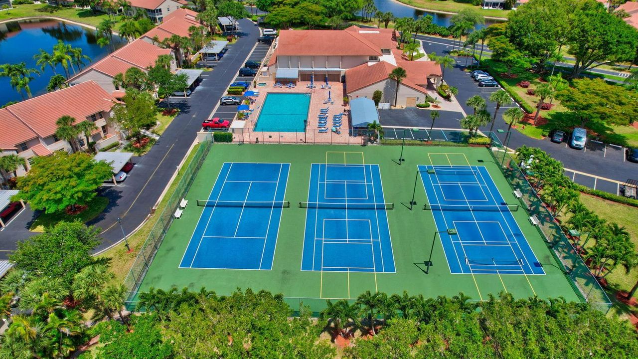Pool Pickleball Courts
