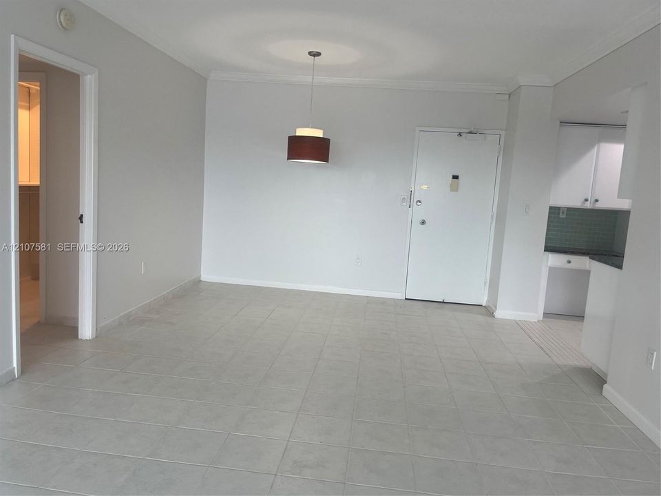 Neutral wall tones throughout unfurnished