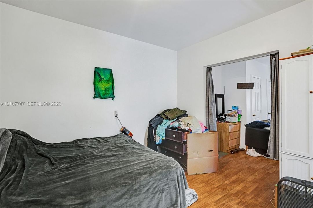 Wood-finish flooring throughout
