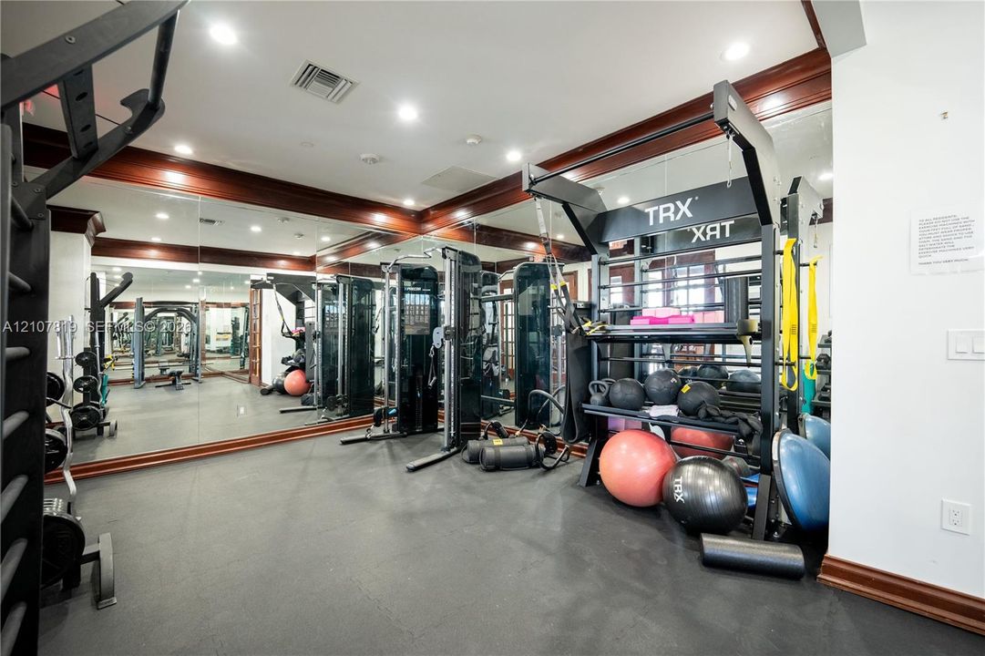 Fitness Center Remodeled in 20205
