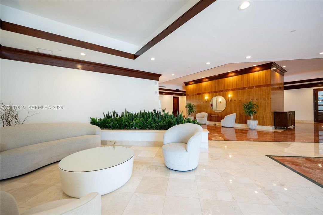 modern lobby