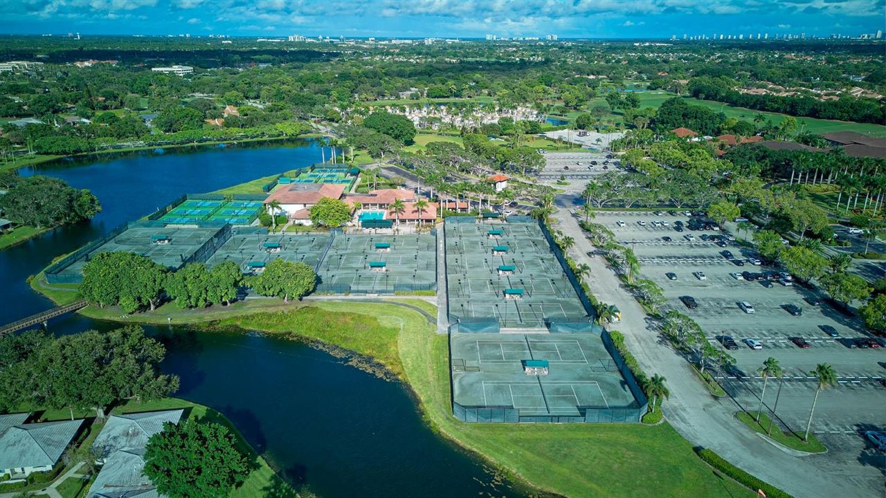 Tennis courts