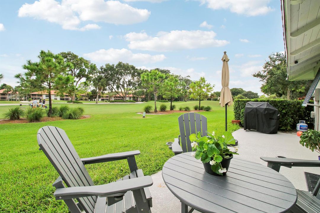 Perfect Patio with a grill.