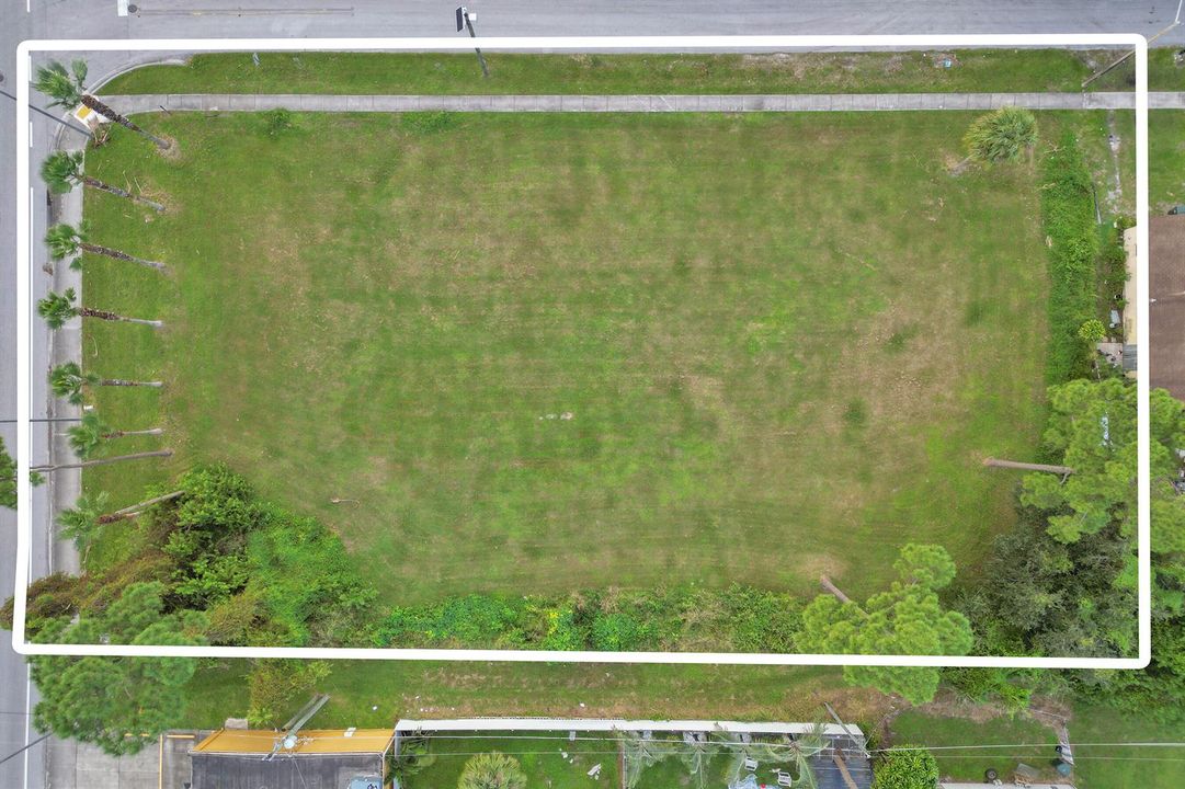 Birds eye direct overhead