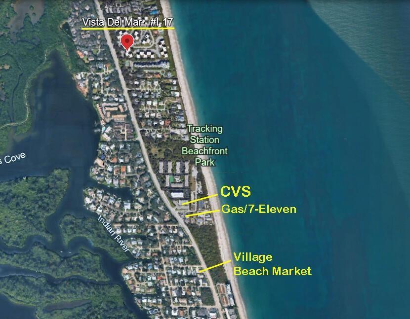 Del Mar Unit Location - Aerial Map with