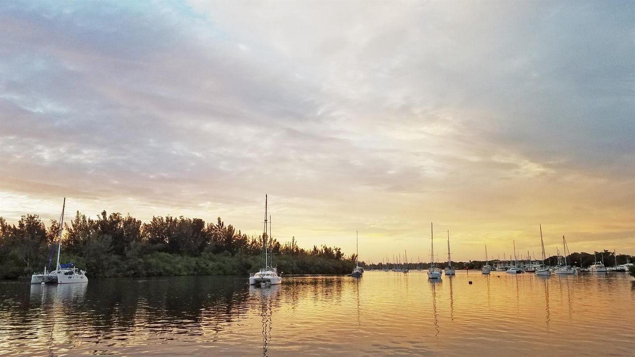 Boats Near Vero Marina