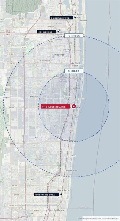 South Palm Beach County Map