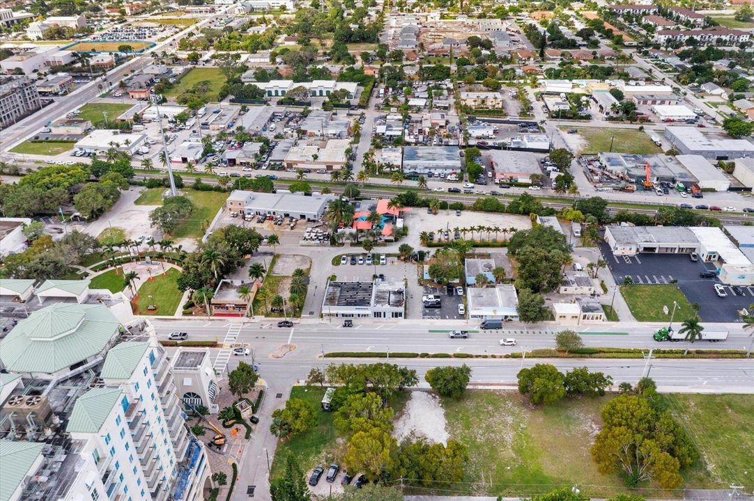 Aerial Looking West Over Casa Costa
