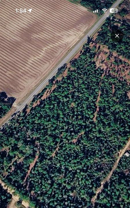 Property Survey Map. Aerial documentation depicting the geographical boundaries and topography of the property