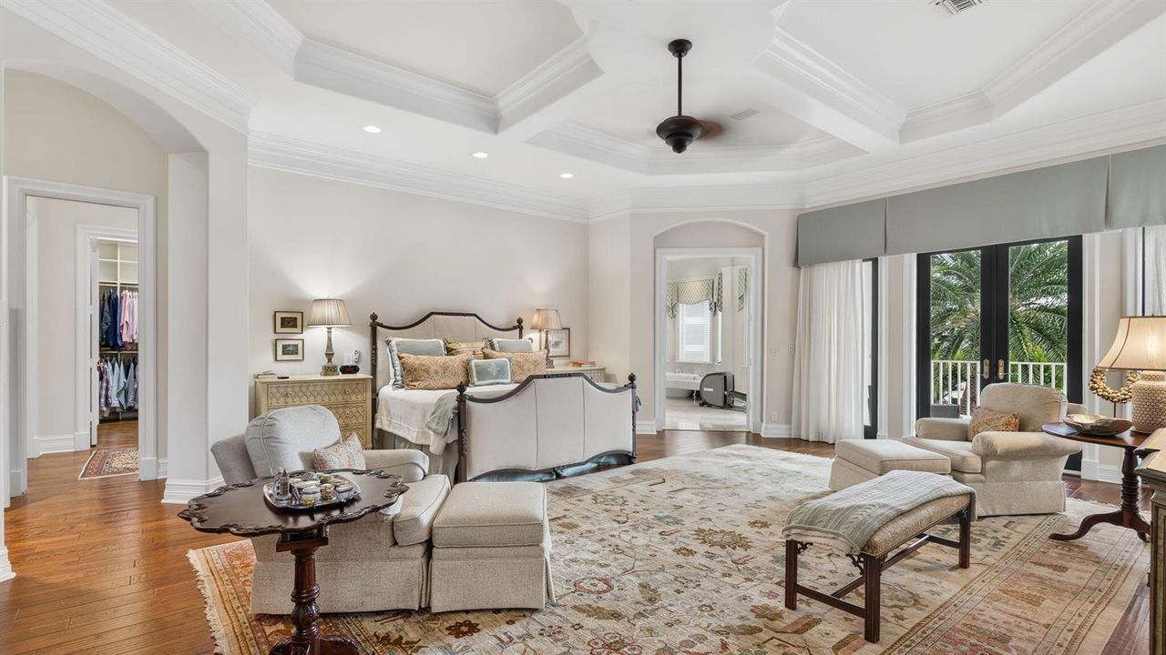 Primary Suite overlooks intracoastal