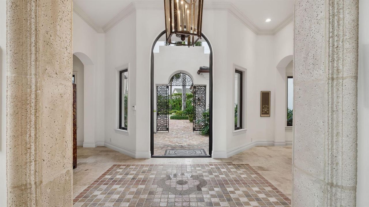 Entrance Foyer into home
