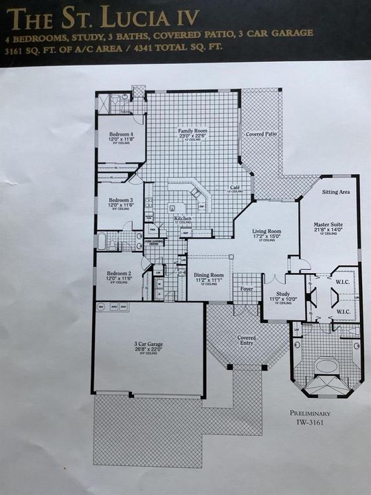 Floor Plan St Lucie IV
