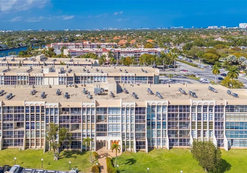 801 Building - View From Front and Above