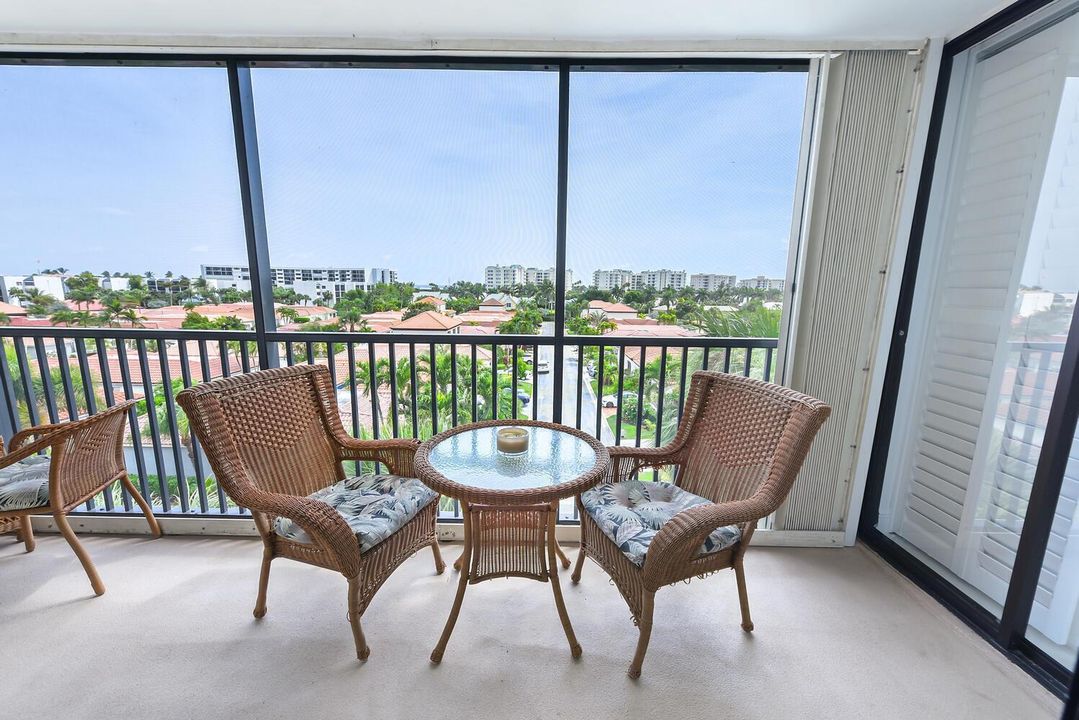 Screened in Balcony