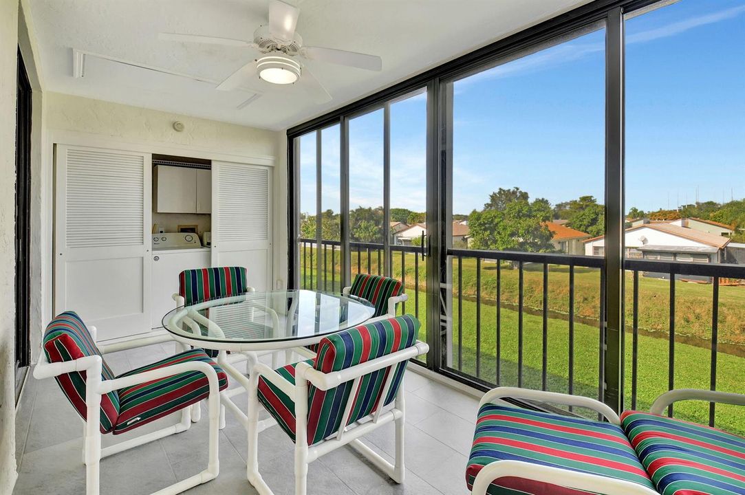 Glass & Screen Enclosed Balcony