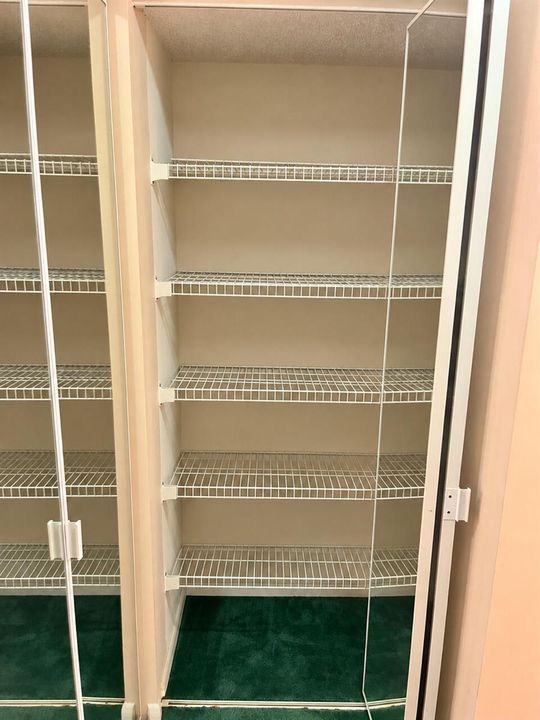 linen closet empty