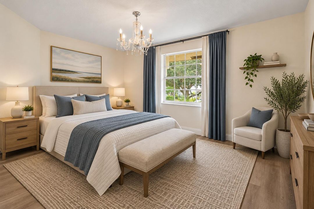 Elegant Coastal Bedroom Retreat