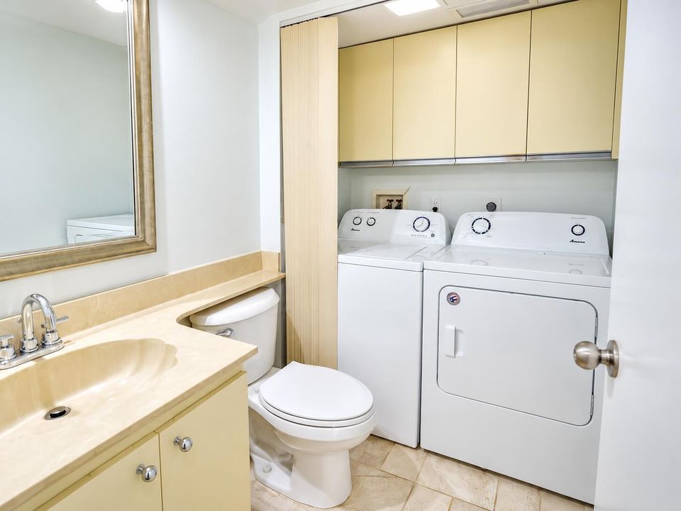 Downstair laundry