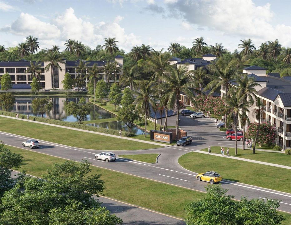 Rendering - Street View from Indian Rive