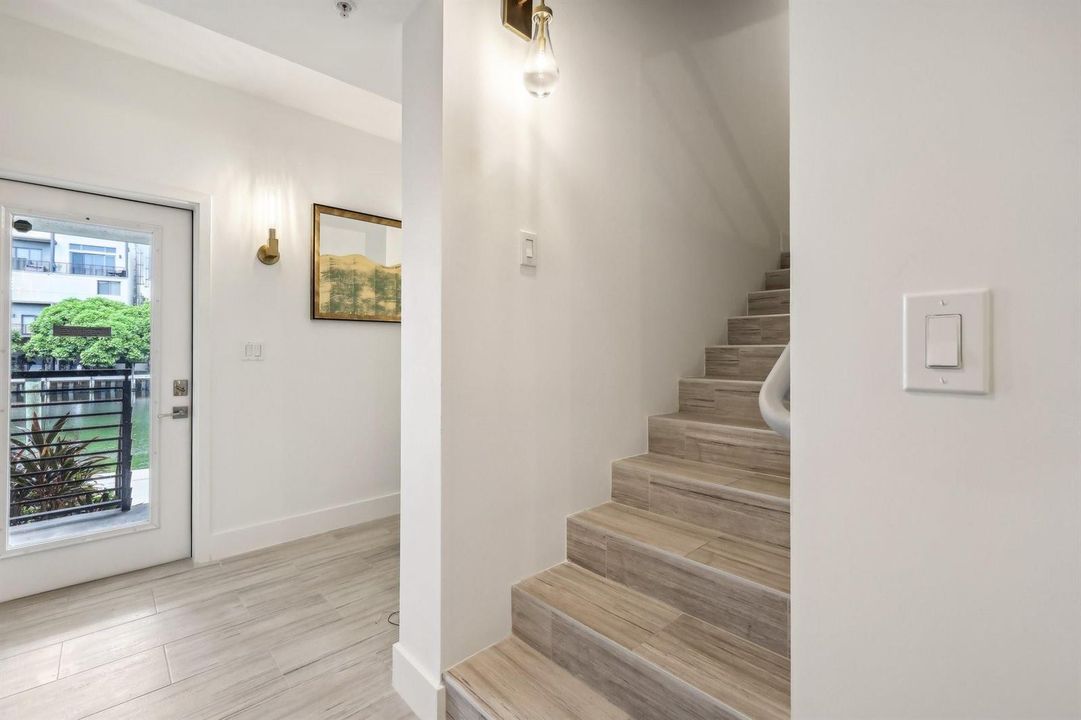 Stairs leading to the 2nd floor