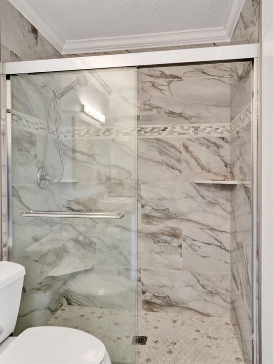 UPDATED MAIN BATHROOM SHOWER