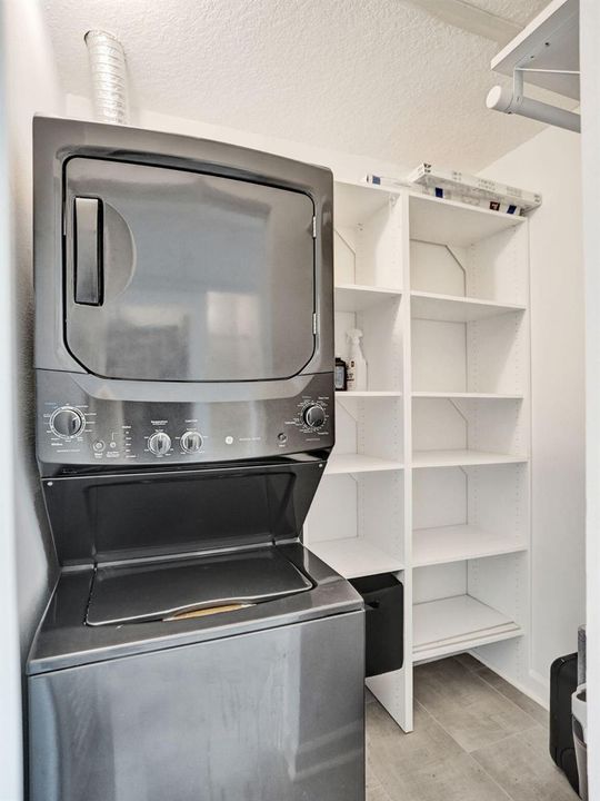 INSIDE WASHER/DRYER
