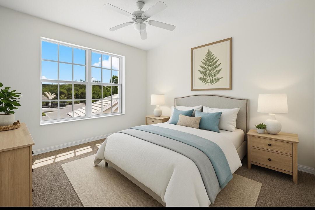 Virtually Staged Bedroom #2